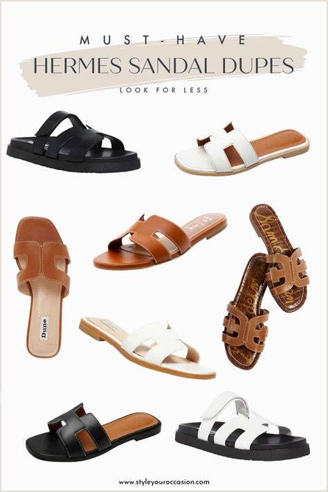 best hermes replica sandals